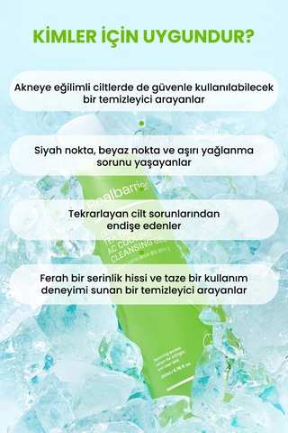 Akneye Eğilimli Cilde Uygun Temizleme Jeli Realbarrıer Control-t Tea Tree Ac Cooling Cleansing Gel