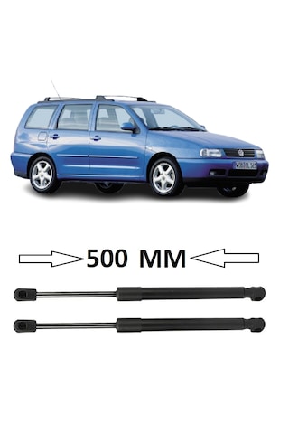 Vw Polo Classic Variant 1997-2002 Uyumlu Sağ + Sol Takım Bagaj Amortisörü 2 Adet 500mm 6k0827550 Bagaj Amortisörü