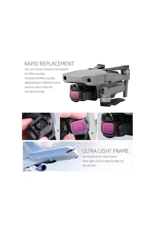 Dji Mavic Air 2 Lens Filtresi Mcuv Multi Coating Ultaviyole