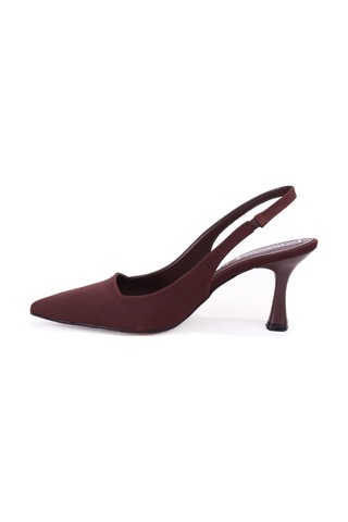 Dagoster Dza07-1296052 Kahve 7,5 Cm İnce Topuklu Klasik Kadın Ayakkabı