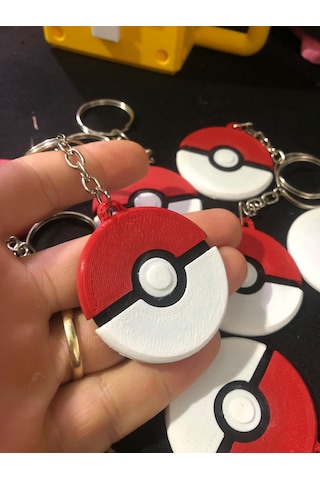 Pokemon Anahtarlık 3d Baskı 1 Adet