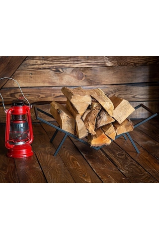 Şömine Önü Odunluk Minimalist Tasarım Odunluk