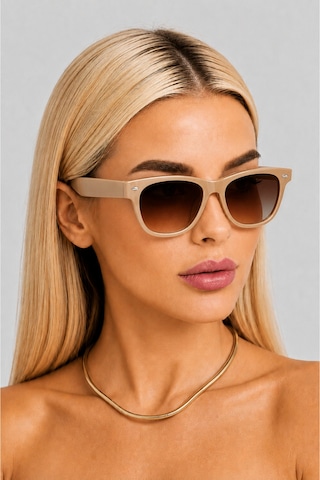 Wayfarer Unisex Güneş Gözlüğü Şık Tasarım Optik Uyumlu Kahverengi