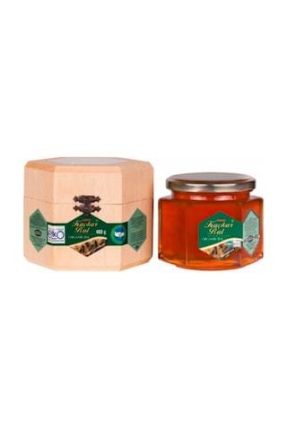 Topuy Kaçkar Organik Yayla Balı Ahşap Kutu 480 G