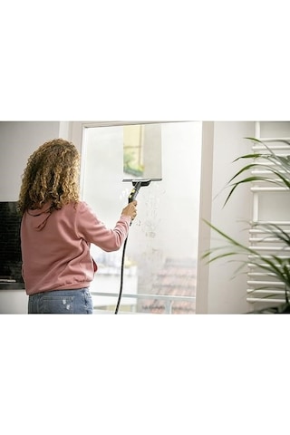 Karcher Sc Serisi İle Uyumlu Cam Silme Aparatı Ve Mikrofiber Bez Seti 2'li