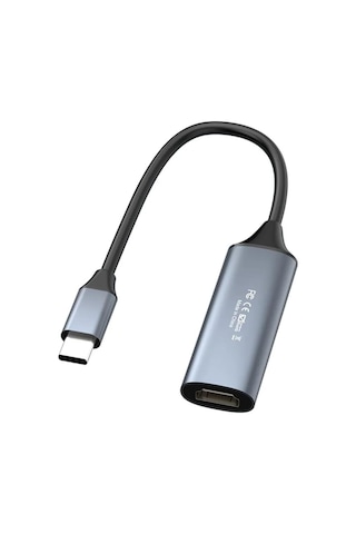 4k Usb C 3.0 Type-c Video Capture Görüntü Yakalama Adaptörü Usb 4k 30hz Akış Öğretim Video Konferans Veya Canlı Yayın İçin Oyun Yakalama Kartı Hdmı Aktarma İçin Kullanılmaz