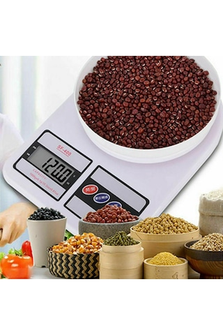 Techmaster LCD Dijital Ekran Hassas Mutfak Tartısı 10 KG