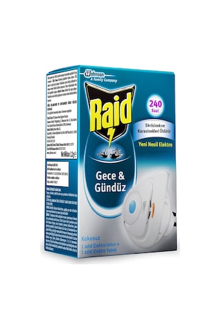 4 Adet Raid Sinek Savar Gece Gündüz Sistem 240 Saat
