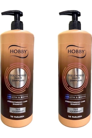 Hobby Keratin & Biotin Tuzsuz Şampuan 2 x 1 L