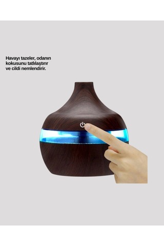 Zarif Ultrasonik Hava Nemlendirici 300 Ml Yoga Meditasyon
