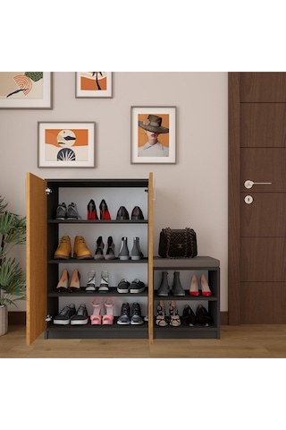 Antrasit & Petra Ayakkabılık A-30 Çok Renkli