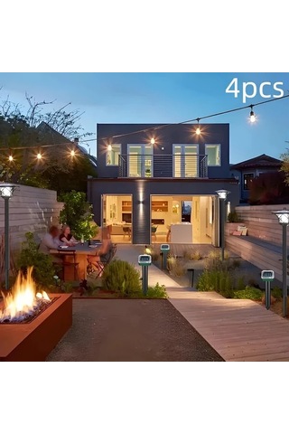 Boatshop1 4 Adet Solar Kemirgen Kovucu Bahçe Ve Avlu İçin Sincap Fare Ultrasonik Hayvan Kovucu 4pcs