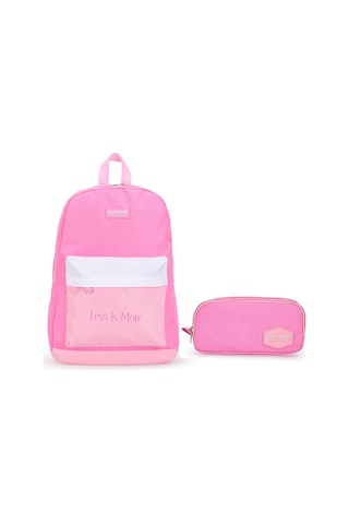 Pierre Cardin Kız Okul Çanta Seti 07pc100506 Pembe