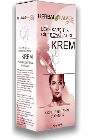 Herbal Palace Leke Karşıtı & Cilt Beyazlatıcı Krem 50 ML
