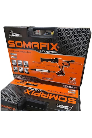 Şarjlı Silikon Tabancası Somafıx Sfx8431
