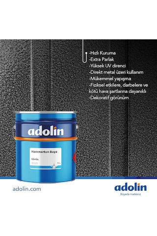 Adolin Hammerton Gümüş Boya 2.5 Lt