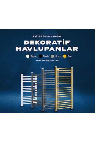Termofer 50/100 Düz Siyah Havlupan