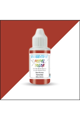 Hobbytime 454 18 Ml. Ral3033 Alev Kırmızı Flame Red Akrilik Model Boyası
