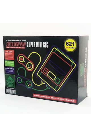 Yues Retro Mini 621 Oyunlu Nostalji Atari Oyun Konsolu