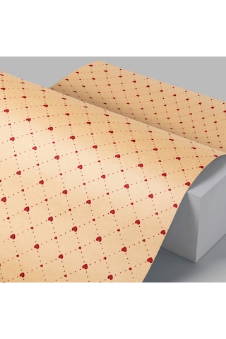 Akalbatu Pure Love Seri 70 G Sargı Kağıdı 50 x 70 CM 25'Li - Kraft
