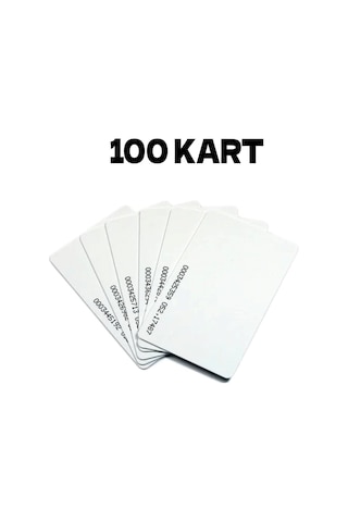 Proximity Kart & Göster Geç ( Personel Kimlik Kartı) 100 Adet