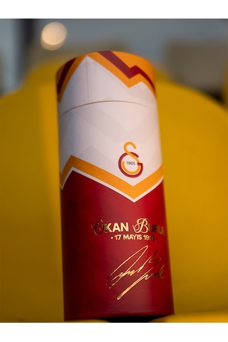 Gsstore Galatasaray Çocuk Okan Buruk Design Fc T-shirt C232387 Sarı - Kırmızı
