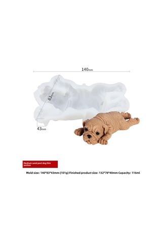 Yunboo Küçük Evler İçin Pratik Kullanıma Uygun Yumuşak Silikon Kedi Şekilli Çikolata-mousse-dondurma Kalıbı Orta Boy İnce Tip Diğer