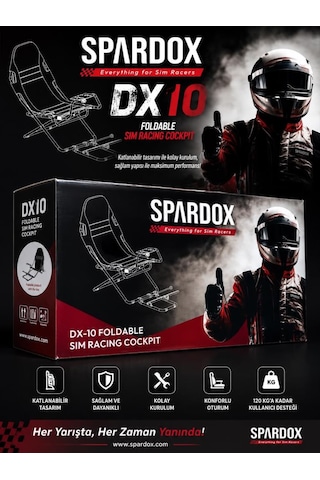 Thrustmaster T300 Rs Direksiyon Seti Spardox Dx10 Yarış Simulatörü