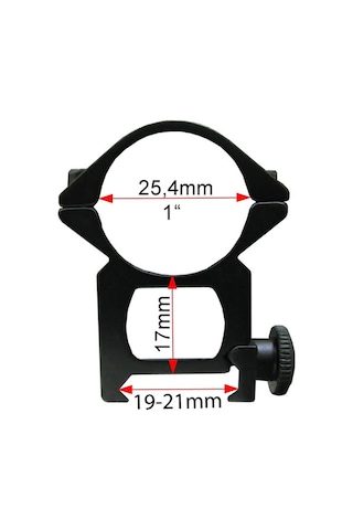 Nikula Çift Vidalı 22 MM Montaj Ayağı Çok Renkli