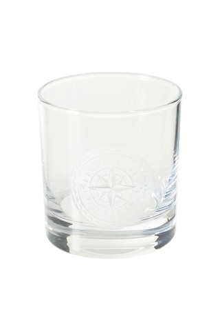Mudo Home Compass Viski Bardağı 300 Ml Şeffaf