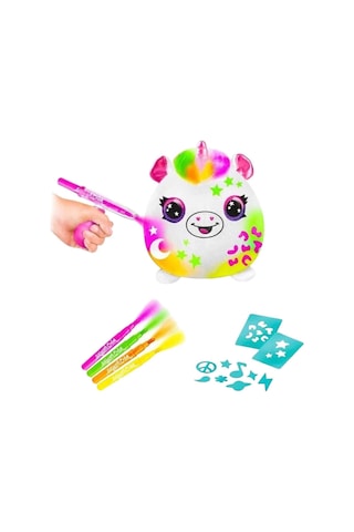 Airbrush Peluş Neon Boyama Seti