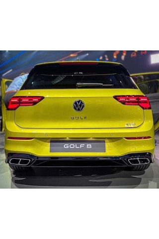 Yeni Golf 7- 8 Yazısı Krom Volkswagen Golf Bagaj Yazısı