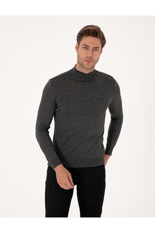 Pierre Cardin Erkek Antrasit Melanj Kazak /triko 50314176-vr081 Antrasit Melanj
