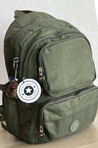 Nemo Group Sırt Çantası Haki Krinkıl Kumaş Suya Dayanıklı Haki