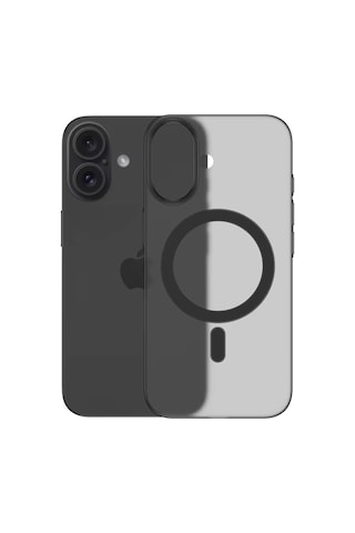 Piili Apple iPhone Uyumlu 16 Plus Ultra İnce Kılıf Magsafe 0, 4 Mm Mat Beyaz