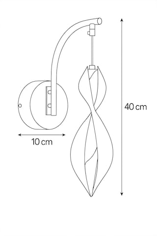 İstanbul Avize Aplik Mars Gold Ledli Lüx Modern Aplik