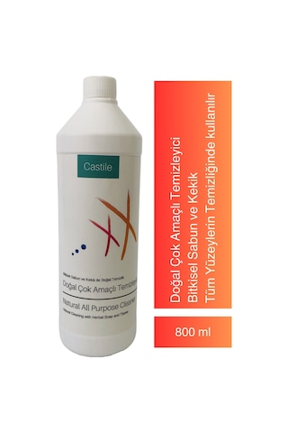 Castile Doğal Çok Amaçlı Temizleyici 800 ML