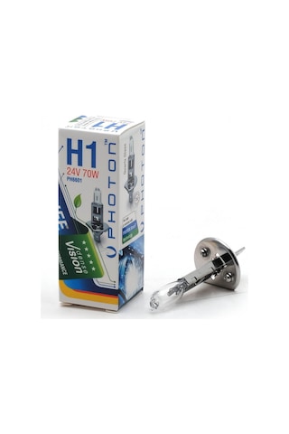 Photon - 24 Volt H1 70 Watt Halogen Ampul - 2 Adet