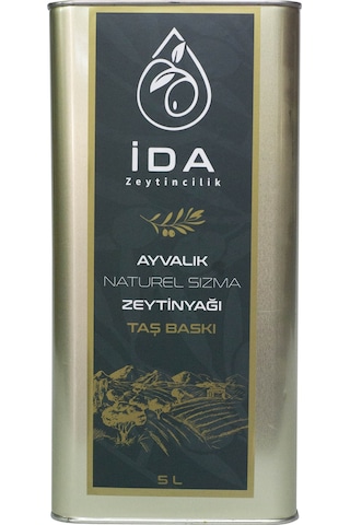 İdayvalık Naturel Sızma Zeytinyağı 5 lt