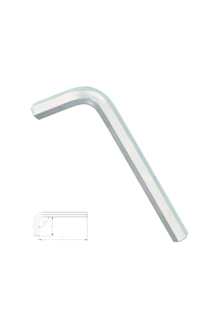 İzeltaş 4900 Allen Anahtar Altı Köşe 2.5 MM