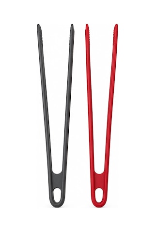 Silikon Mutfak Servis Ve Kızartma Maşası - 29 Cm Büyük Boy 2-adet