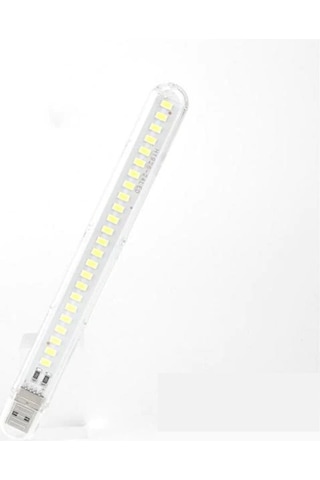 Taşınabilir Mini USB 24 LED Beyaz Lamba 5730 SMD Kamp Stick Led