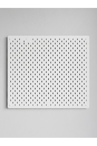 Ikea Skadis Uyumlu Beyaz Delikli Pano Duvar Organizeri Farklı Ebatlar 36 x 56 CM