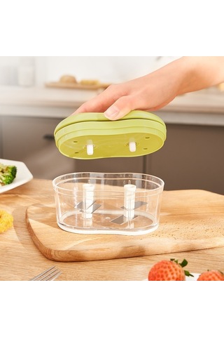 Airron Eternal Luck Sarımsak Kesici Değirmeni Yeşil