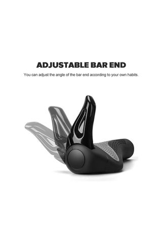 Yuntech01 Bisiklet Alüminyum & 38 Kauçuk Tutamak Kolu, Güvenli Kilitleme, Uzun Sürüşler İçin Konfor, Asit Uyuşması Giderici, Beyaz Çok Renkli