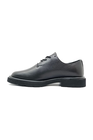 Greyder 59167 Zn Deri Comfort Klasik Oxford Kadın Ayakkabı Siyah