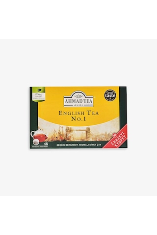 Ahmad Tea English Tea No.1 Demlik Poşet Çay 48 Li 153 G