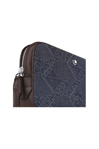Montblanc 4810 Denim Mini Çapraz Çanta 221590 Mavi