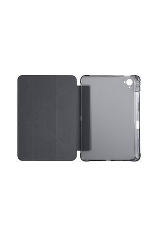 Xiaomi Pad Mini 8.8 İnç İle Uyumlu Kalem Bölmeli Uyku Modlu Katlanabilir Trifolding Tablet Kılıfı Kapaklı Kılıf