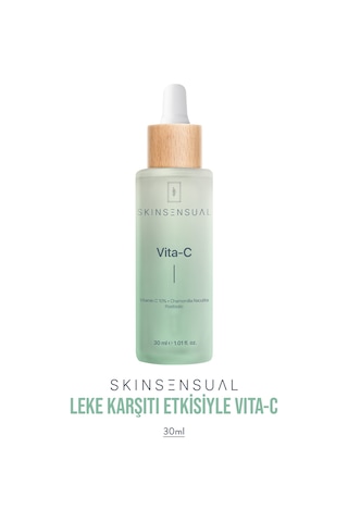 Skin Sensual Vita-c Vitamin C 10%, Postbiotic Ve Cilt Tonu Eşitleyici Cilt Bakım Serumu 30 ml